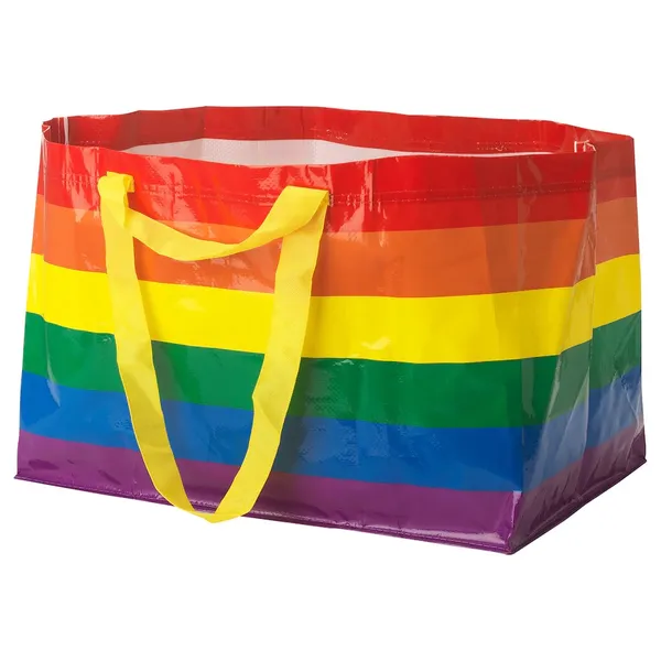 Rainbow pride Tote Bag ikea nwt - Image 2