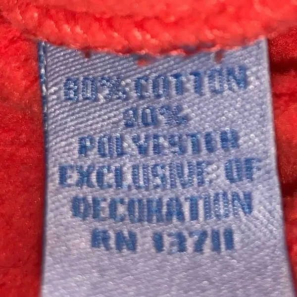Pacer Pink Crewneck Sweatshirt Small Distressed Bleach Effect Pullover‎ - Image 4