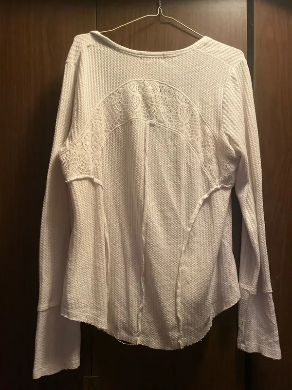 Knox Rose White Sweater Knit - Image 2