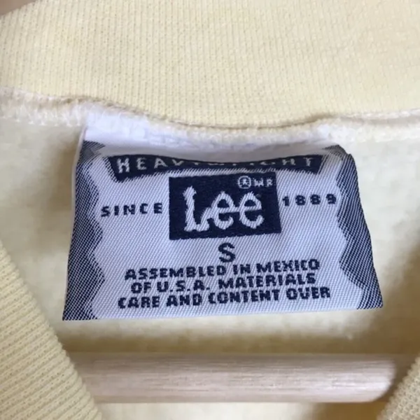 Lee Women's Vintage Nautical Anchor Pullover Sweater Yellow S - Image 6