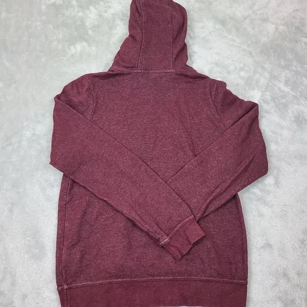 Womens Nike Pull Over Hoodie Size XS Thick Maroon G9‎ - Image 7