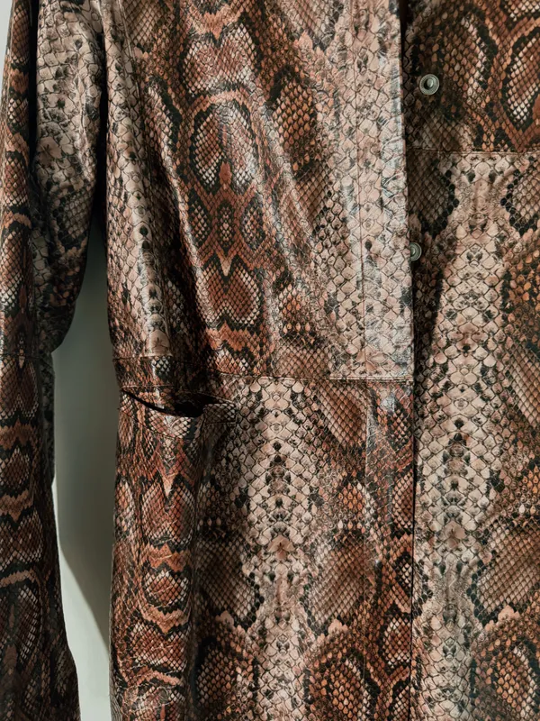 IAMGIA Snakeprint Trench XS - Image 5