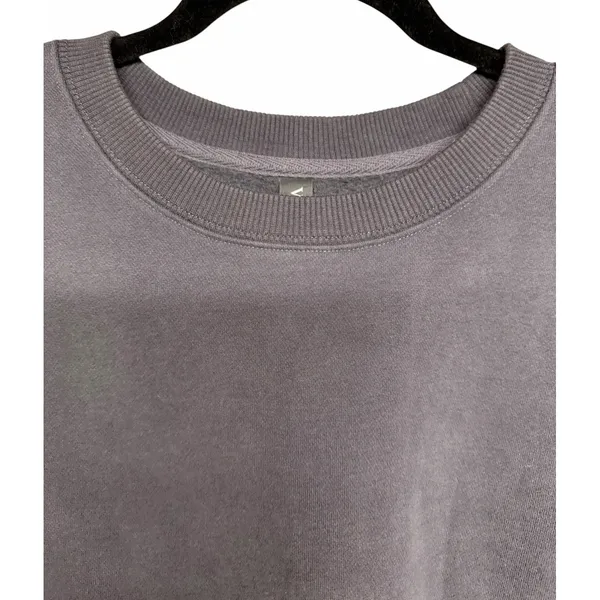 Vuori Restore Cropped Crew Sweatshirt Blue Women's Size Large - Image 3