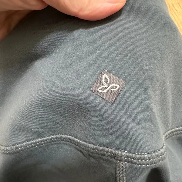 PRANA | Woman's Blue Gray‎ Cropped Athleisure Workout Yoga Leggings, Size S - Image 5
