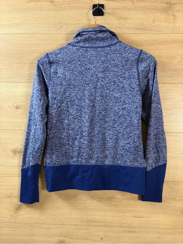 Lucy Activewear Blue Funnel Neck Cardio Pullover XS - Image 7