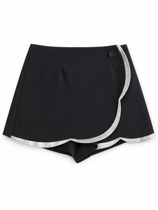 Maeve Scallop Trim Skort Size 8 - Image 7
