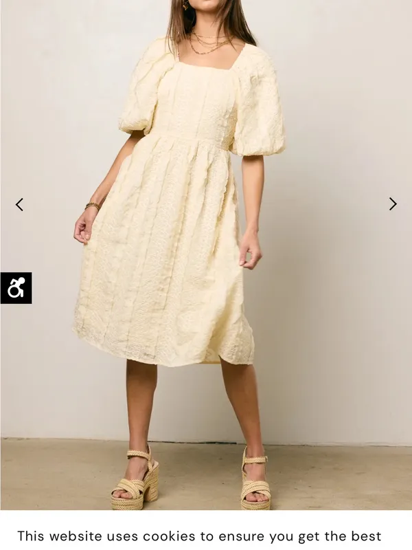 Bohme Gillie textured dress large - Image 3