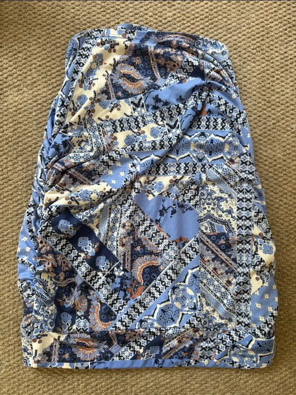 Like New Free People She’s Something Else Gathered Sides Skirt Size Small - Image 6