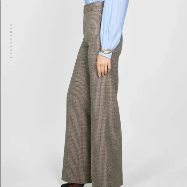 Zara Wool Trouser size small - Image 3