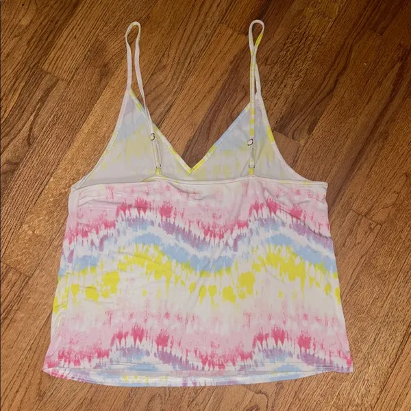 I JAK Tie Dye Intimate Smoothe Cropped Camisole Size Large - Image 5