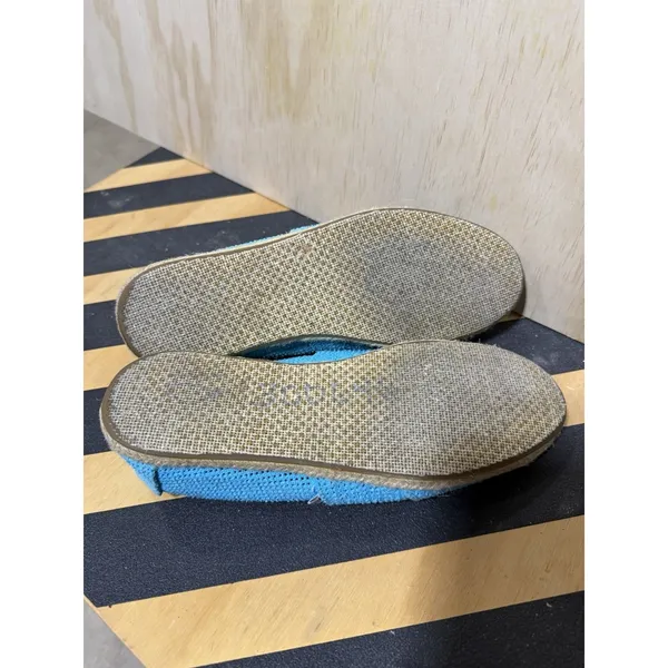 TOMS Blue‎ Slip On Sneakers Women’s US 7.5 Casual Canvas Comfort - Image 7