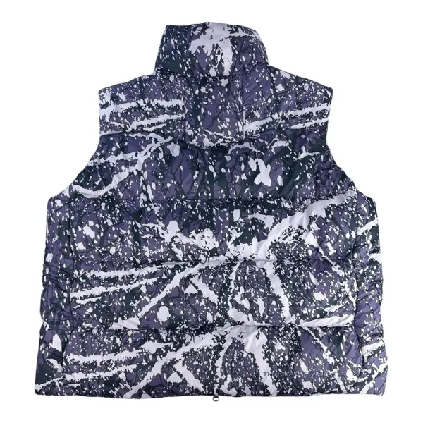 Nike ACG Therma-FIT ADV Lunar Lake Puffer Vest Purple Print Womens L Gorpcore - Image 13