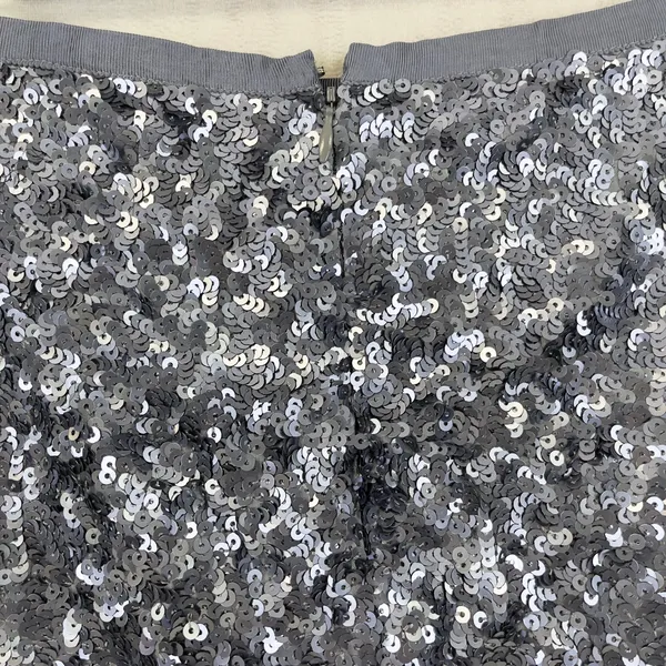 London‎ Jean Sequin Mini Skirt Size 6 Y2K Party Glam Evening Sparkly Stagecoach - Image 4