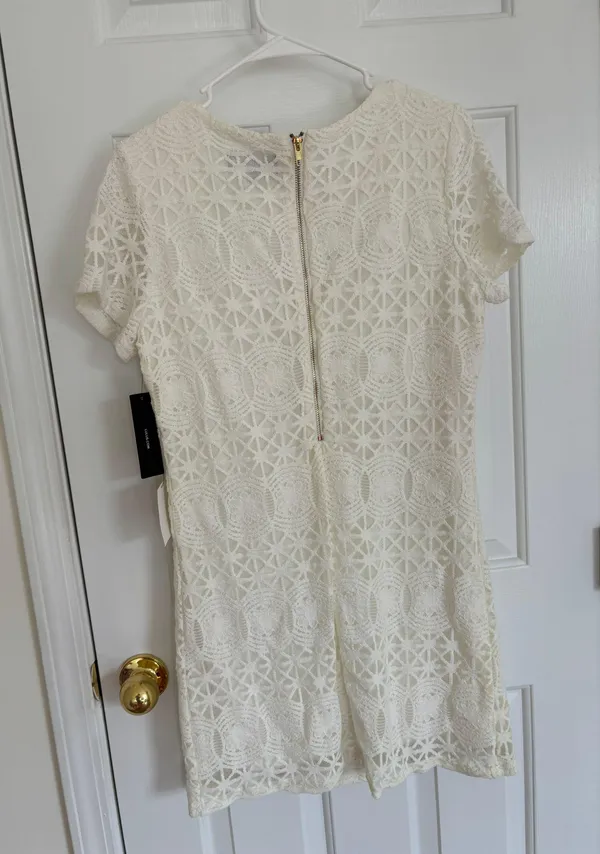Lulu’s love you for eternity white lace dress - Image 11
