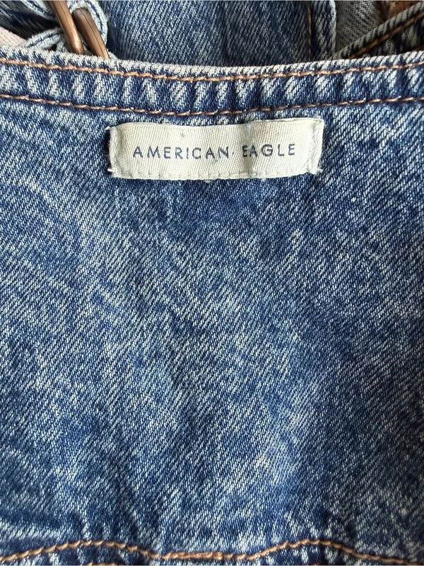 American Eagle Denim Vest - Image 7