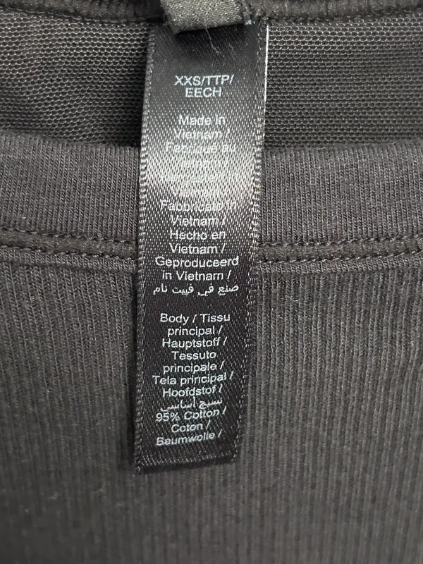 SKIMS Cotton Rib Onsie sooth XXS new with tags - Image 4