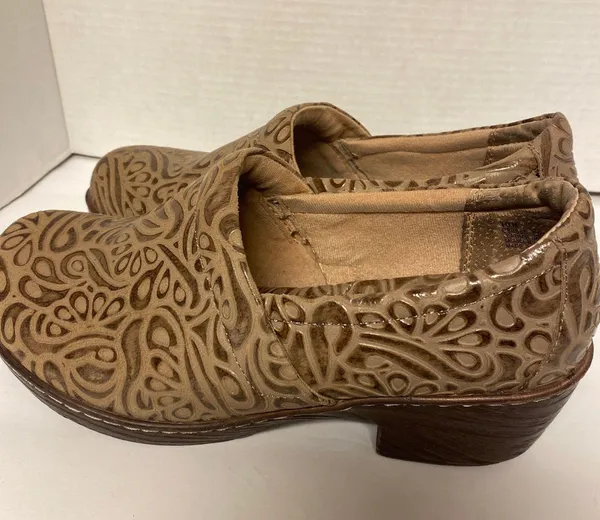 B.o.c Brown Leather Clogs - Image 3