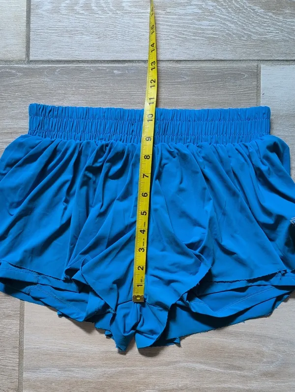 Luogongzi Flutter Shorts | Flowy Running Shorts With Spandex - Image 7