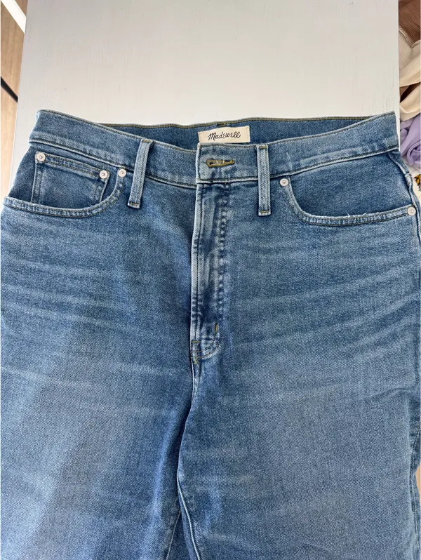 Madewell The Perfect Vintage Straight Crop Jeans - Image 4