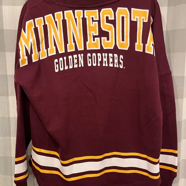 Campus Heritage Burgundy Crewneck Sweatshirt - Image 3