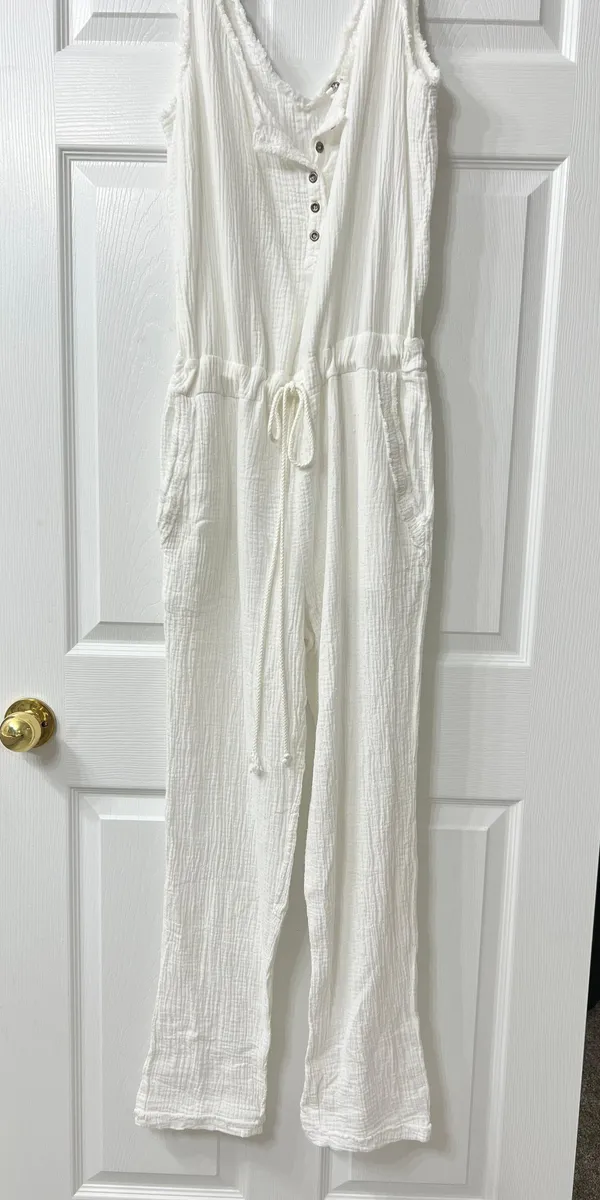 Vici Pocketed Drawstring Jumpsuit - Image 7