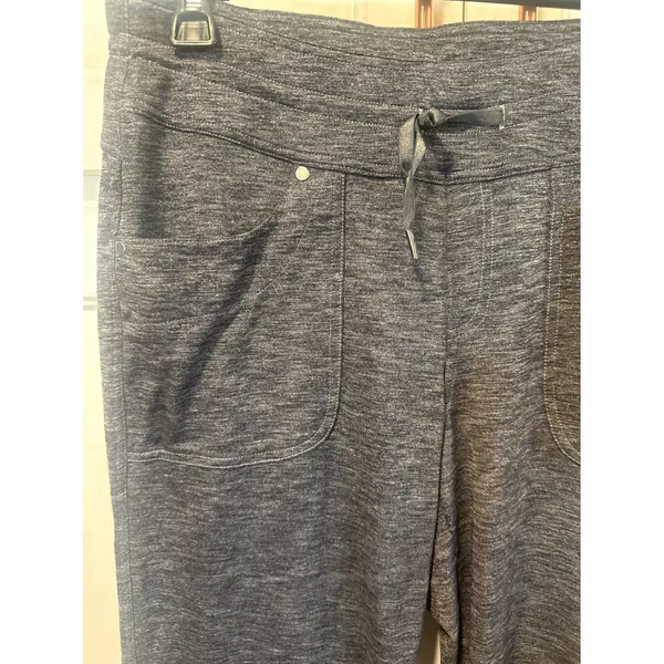Kuhl Mova Straight Leg Pants Charcoal Athleisure Gray Cargo Hiking Women 12 Reg - Image 3