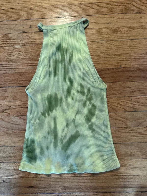 We The Free Easy Breezy Tank in Green Ripple Combo - Image 3