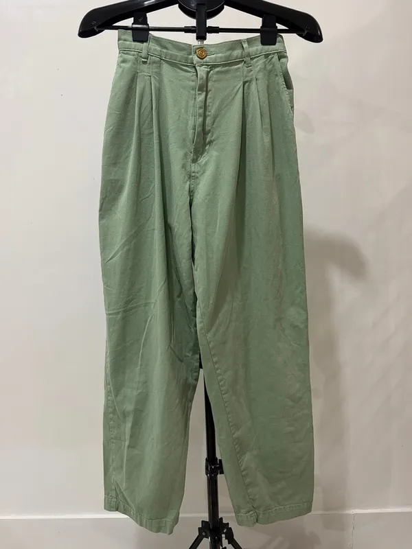 Big Bud Press Trousers in Sage Green Size Small - Image 2