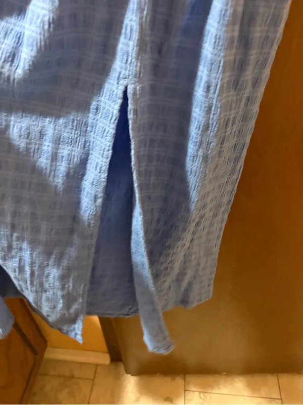Free People Nya Maxi Dress in Blue - Image 7