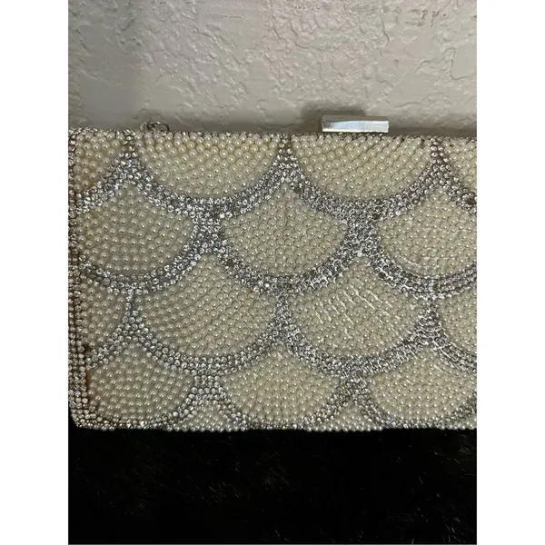 Beaded Women Evening Bag Party Wedding Shoulder Handbags - Image 2