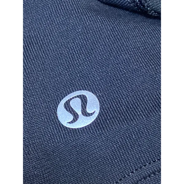 Lululemon Black Crew Neck Long Sleeve Yoga Athletic Activewear T-Shirt Top Sz 14 - Image 5