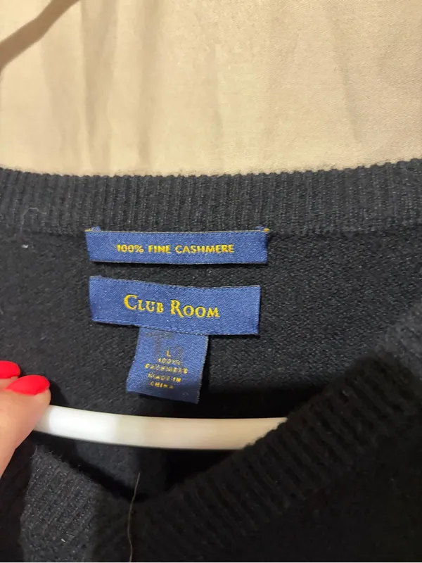 Club room cashmere long sleeve - Image 2