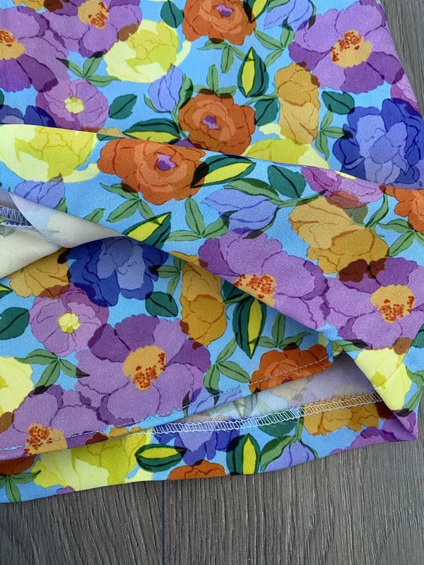 Zara Floral Romper - Image 6