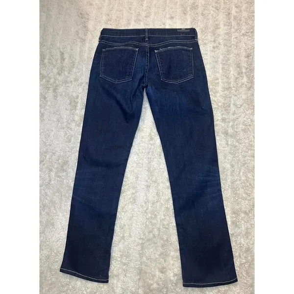 Citizens of Humanity classic 'Ava' dark wash low rise straight leg jeans Size 26 - Image 7