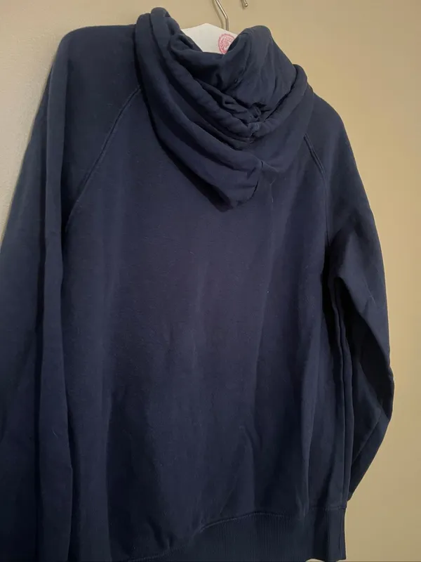 The North Face Blue Hoodie Womans Size Medium - Image 6