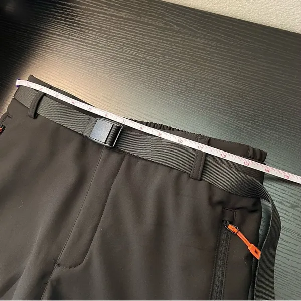 ✨ Healthyoga Women’s Black Soft Shell Pants‎ Snow Small - Image 9