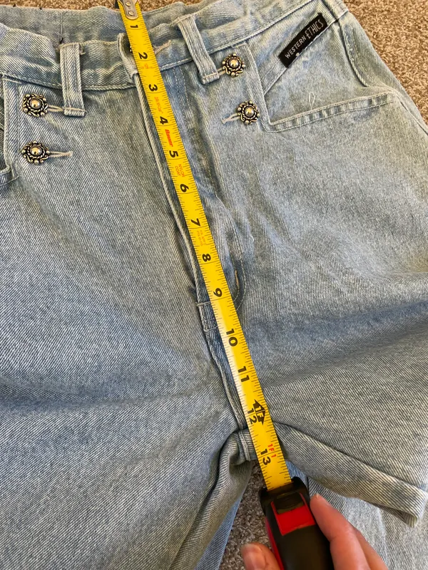 Western Ethics Vintage Jeans Size 26 - Image 8
