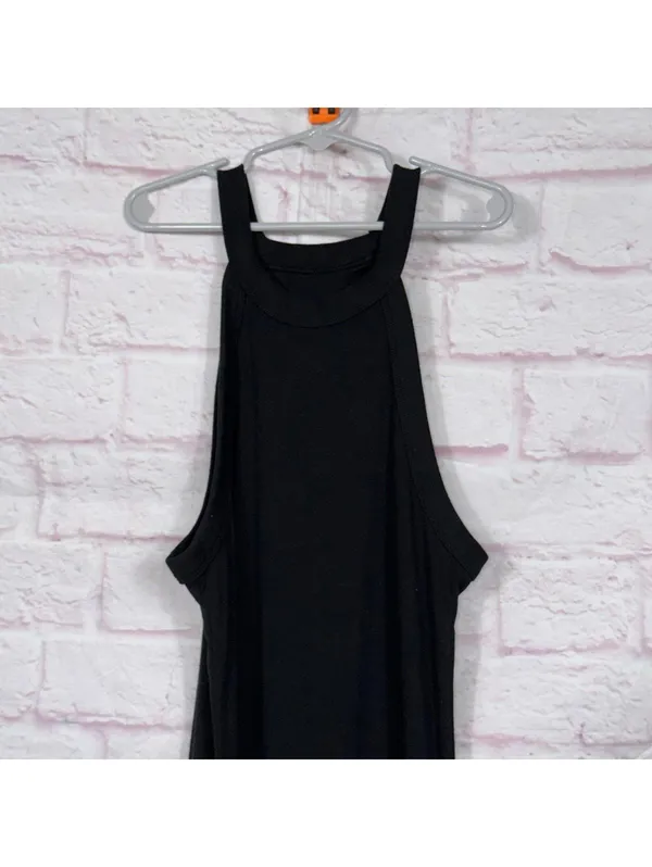 American Eagle Medium Black Sleeveless Midi Dress - Image 2
