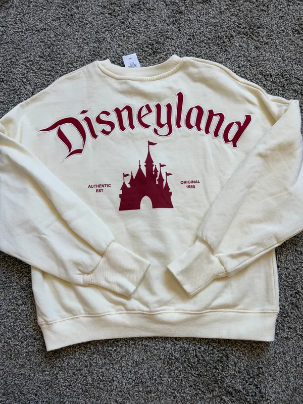 Authentic Crème and Maroon Disney Parks Jersey - never worn  - Image 4