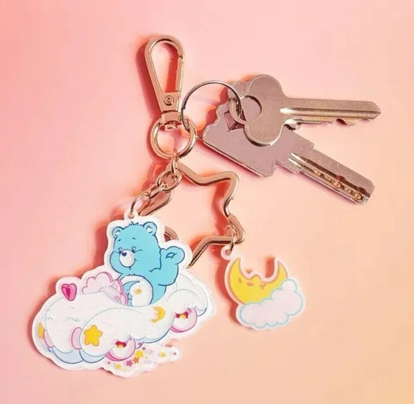 2 piece care bear bag charms - Image 4