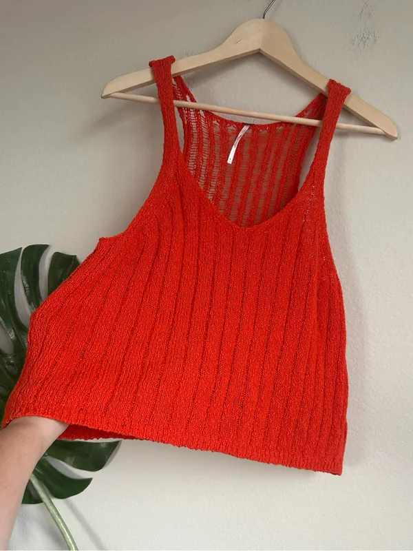 Free People Afterglow Knit Tank - Image 7