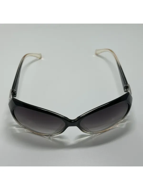 Guess Women's Gradient Black to Clear Oversized Sunglasses with Case and Cloth - Image 3
