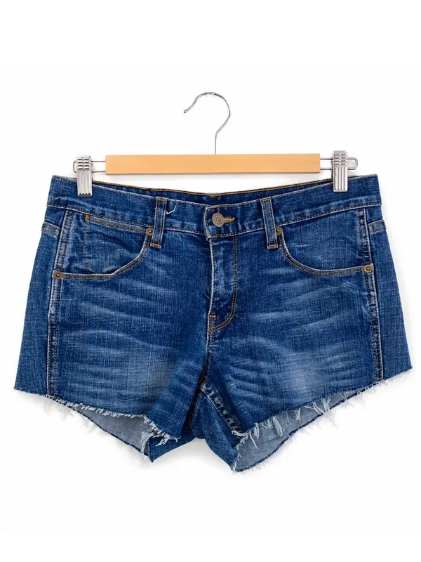 Ralph Lauren Blue Denim Jeans with Brown Leather Patch - Image 2