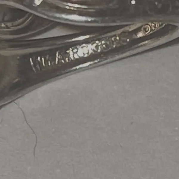 Vintage WM.A Rogers Oneida Silver Spoon Ring - Image 5
