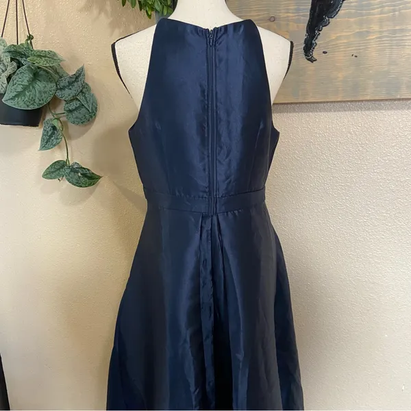 Lulus NWOT Broadway Show Navy Blue High-Low Gown - Image 6