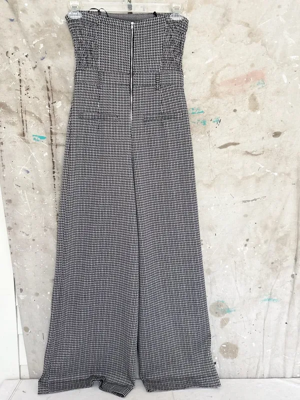 Anthropologie Maeve Houndstooth Knit Jumpsuit - Image 5