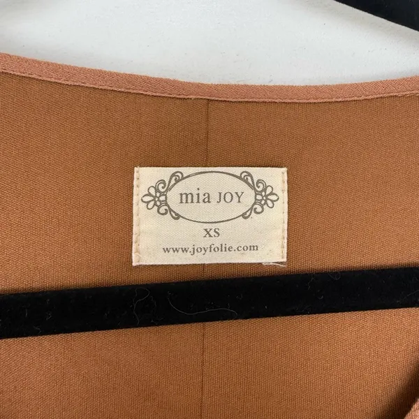 Mia Joy Joyfolie Women’s XS Brown Maxi Dress Boho - Image 3