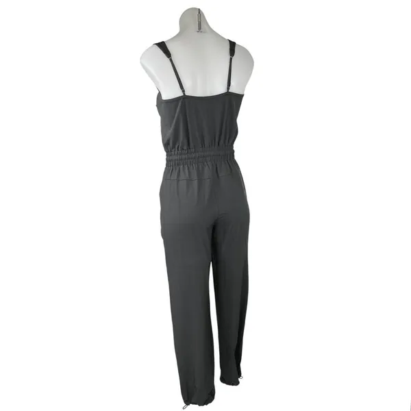 Abercrombie & Fitch Traveler Sleeveless Scoop Neck Drawstring Romper Jumpsuit XS - Image 5