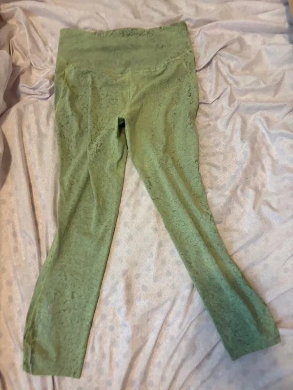 Lululemon Base Pace High-Rise Crop 23" City Grit Green Multi - Image 5