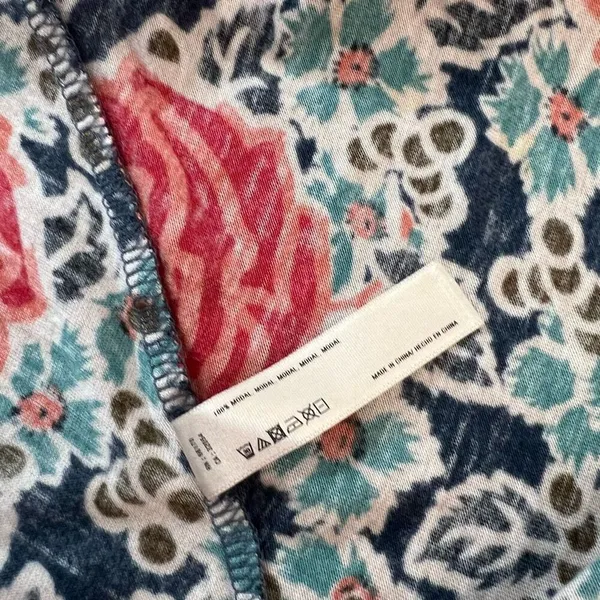 Lilka by Anthropologie Multicolor Floral Front Cutout Sleeveless Sundress Small - Image 9
